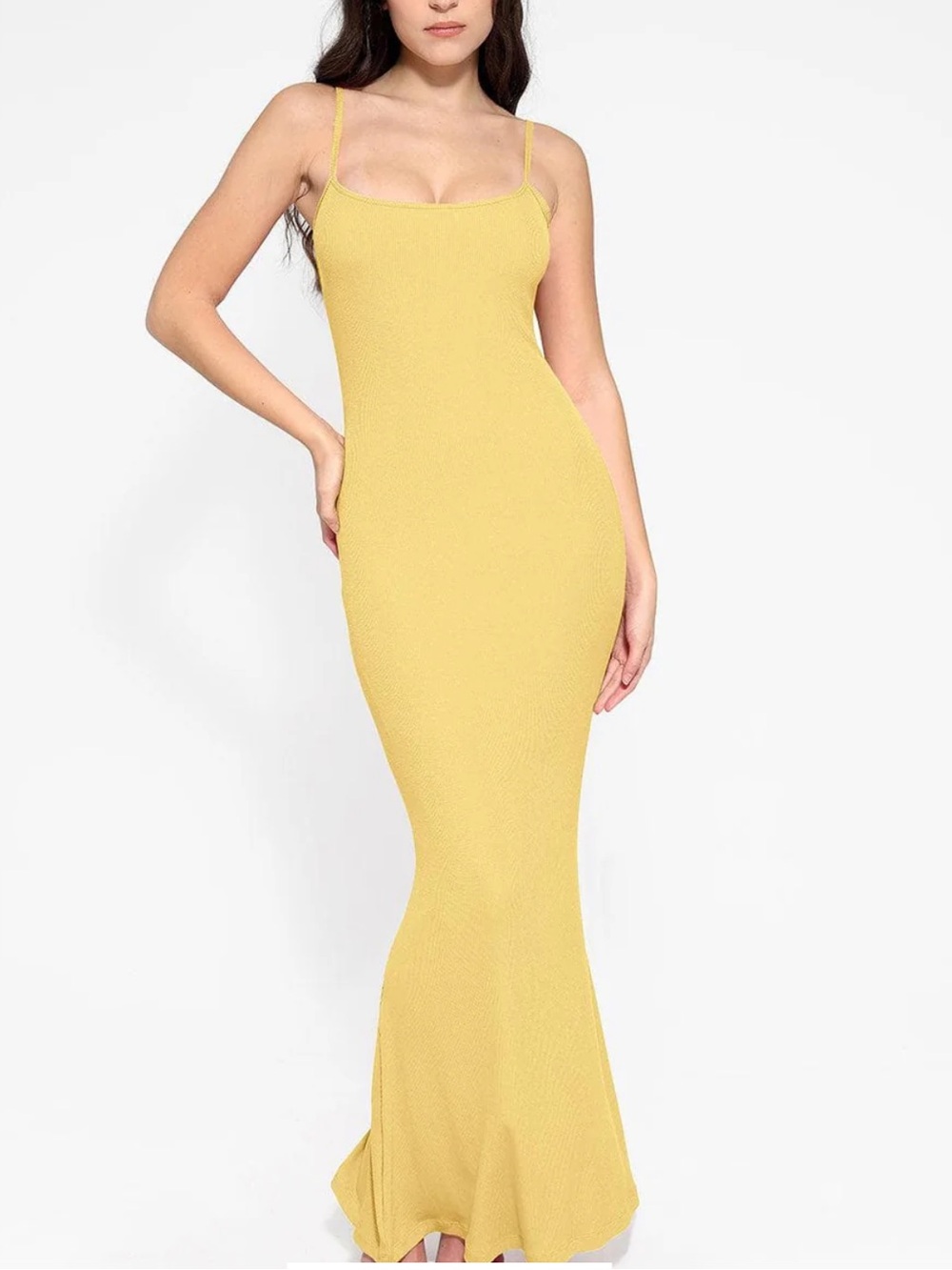 Shapewear Modal Slimming Maxi Slip Dress built in Shapewear